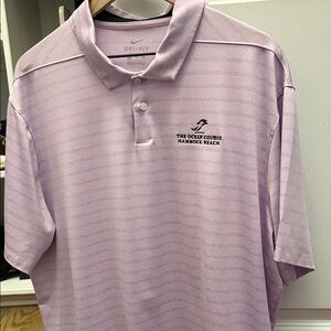 Nike Men's Lavender Polo Shirt